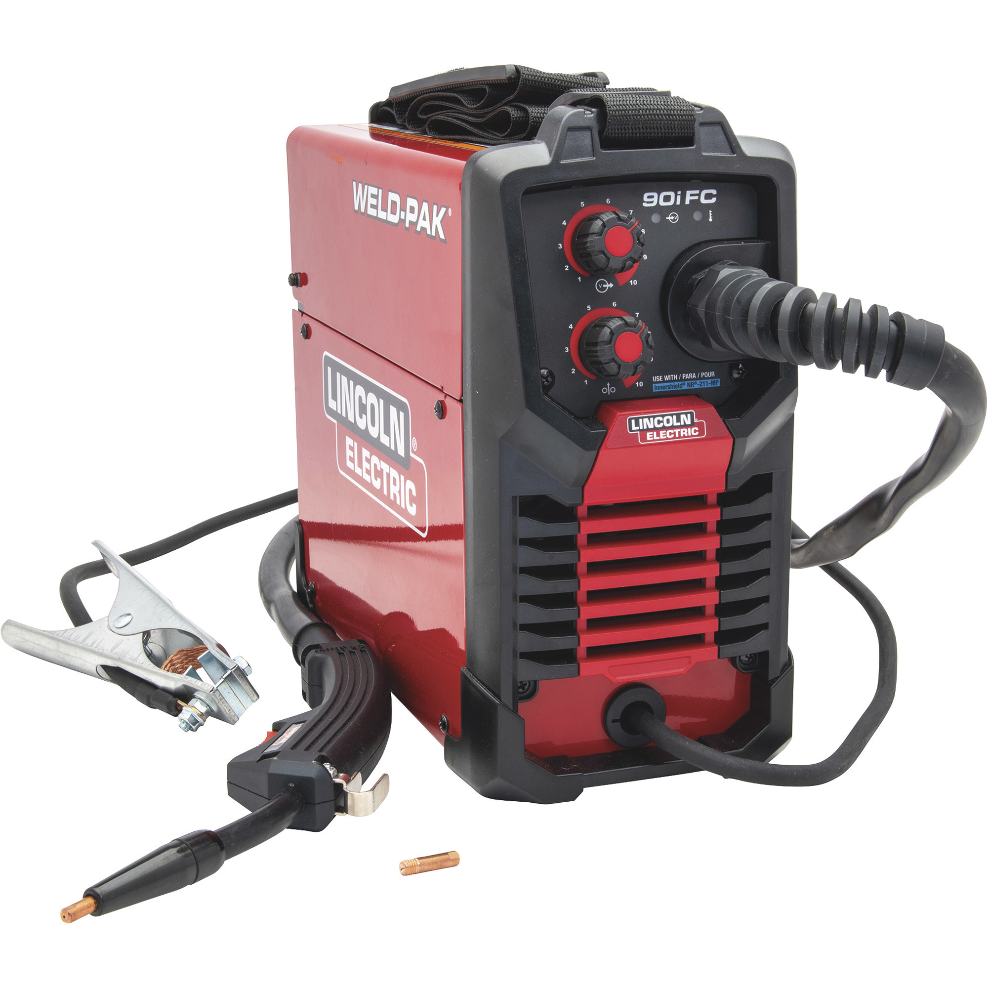 Lincoln Electric 120V, 120 Amp, Inverter Flux Core Welder, Model# K5255-1